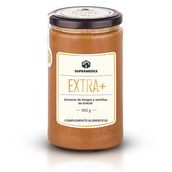 Extra+ - Extracto de semillas de brócoli, Phellinus linteus y mezcla de hongos