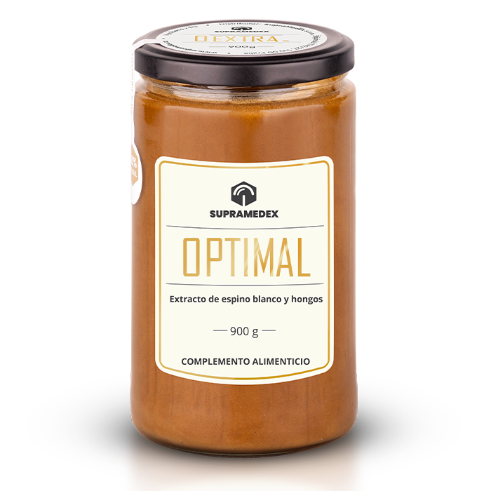 Optimal - Extracto de hongos y espino blanco